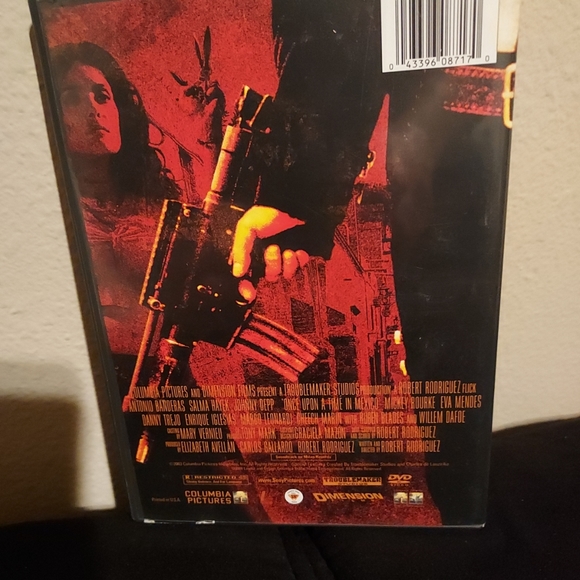 Once Upon a Time in Mexico (DVD, 2004) Pre-Owned Tested Working Good Condition - Picture 2 of 2